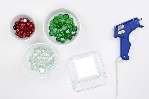 Christmas Candle Holder Supplies