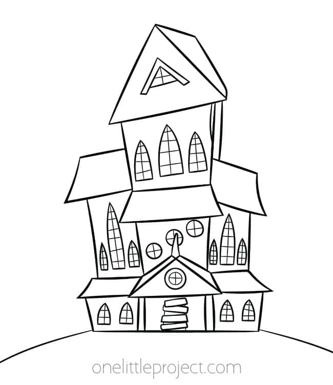 Another haunted house with a boarded up front door