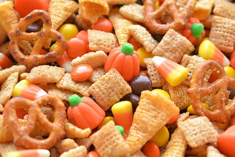 Harvest hash Chex mix