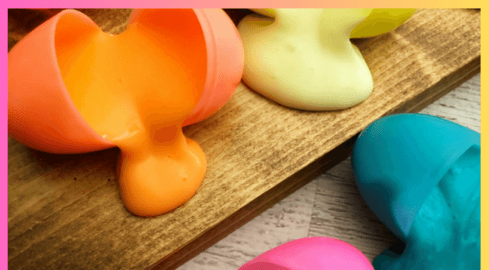 How to make Easter Egg Slime