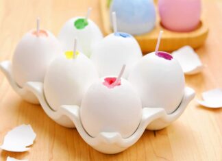 DIY Egg Candles