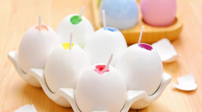 DIY Egg Candles