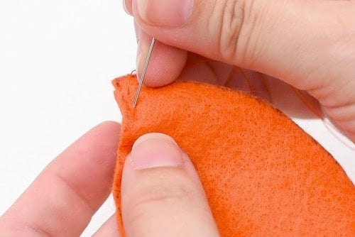 Felt Pumpkin Pattern