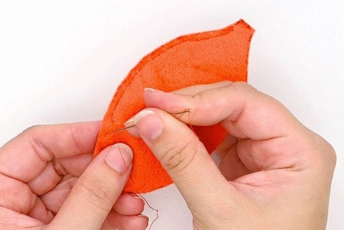 Felt Pumpkin Pattern