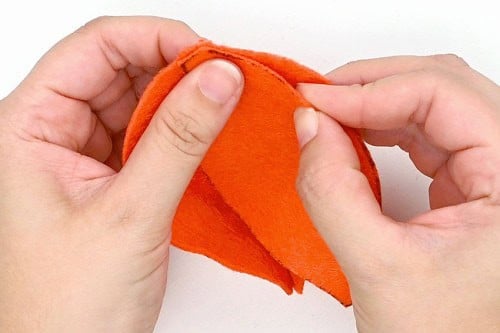 Felt Pumpkin Pattern