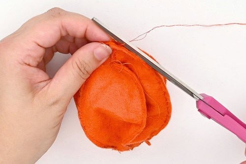 Felt Pumpkin Pattern