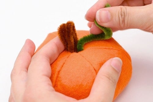Felt Pumpkin Pattern