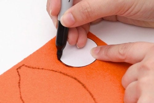Felt Pumpkin Pattern