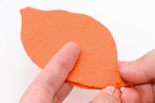 Felt Pumpkin Pattern