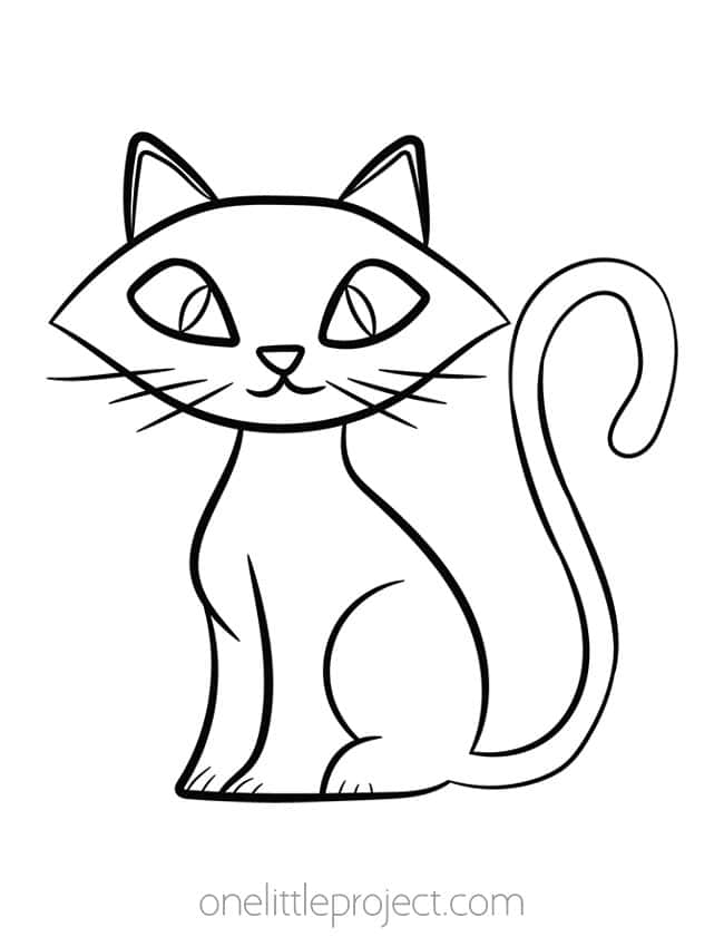 Halloween cat