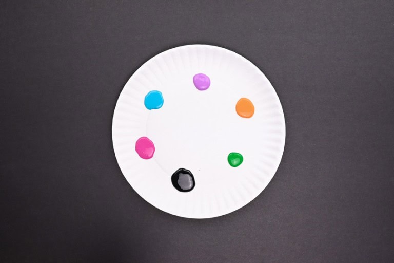 Halloween Q-Tip Painting