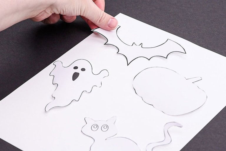 Halloween Q-Tip Painting