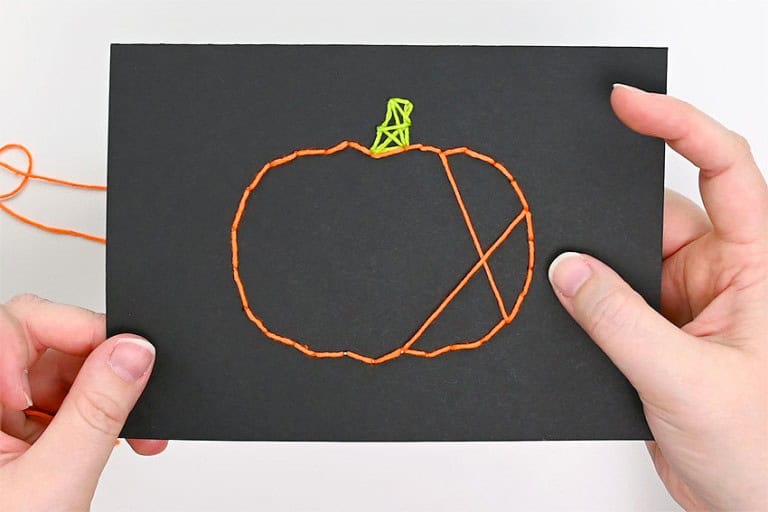Halloween String Art Cards