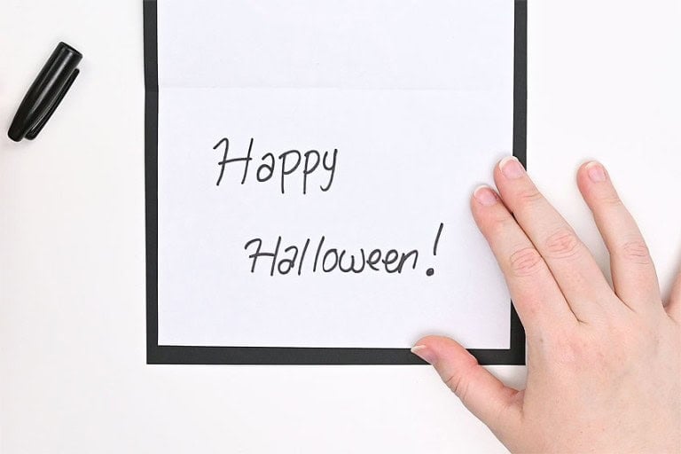 Halloween String Art Cards