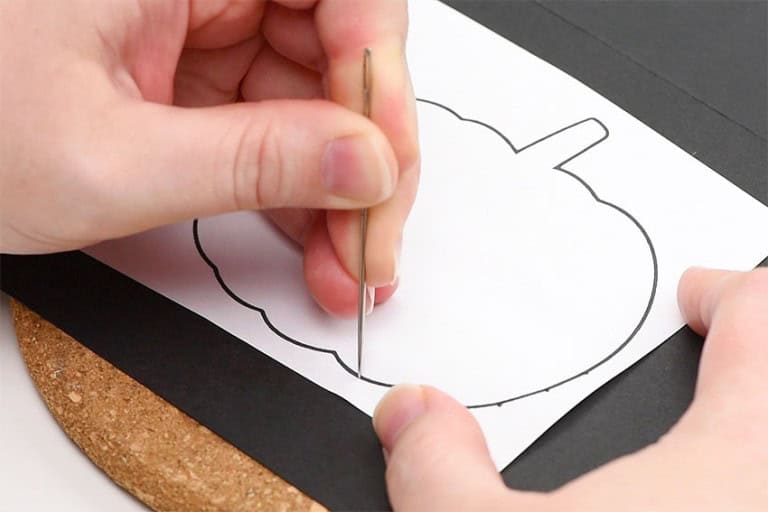 Halloween String Art Cards