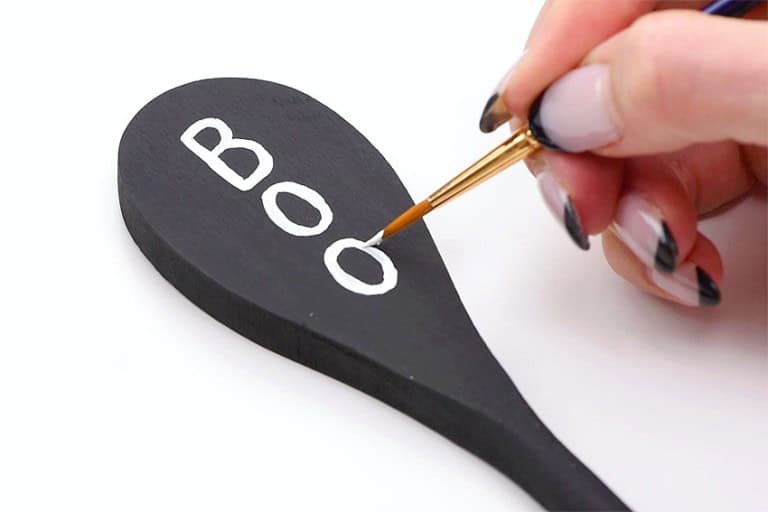 Halloween Wooden Spoons