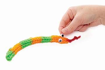 French Knitting Snake Bookmark