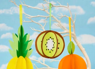 How to make 3D Fruit Decorations