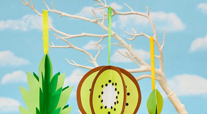 How to make 3D Fruit Decorations