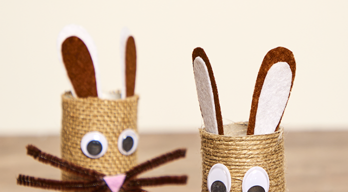 Cardboard Tube Bunnies