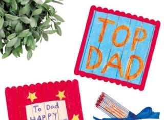 How to make Father’s Day Folding Pop Stick Card