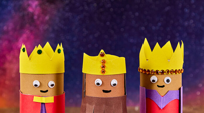 Three Wise Men Cardboard Tube