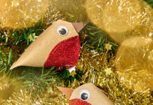 How to make Cardboard Tube Robins