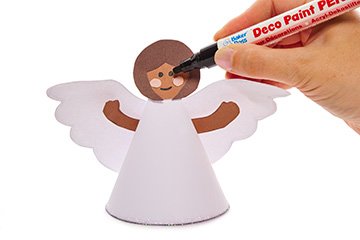 Paper Light Up Angel