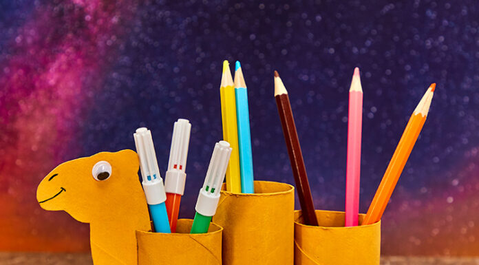 How to make Camel Pencil Pot