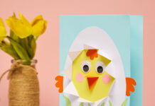 How to make Hatching Chick Easter Card