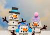 Egg Carton Snowman