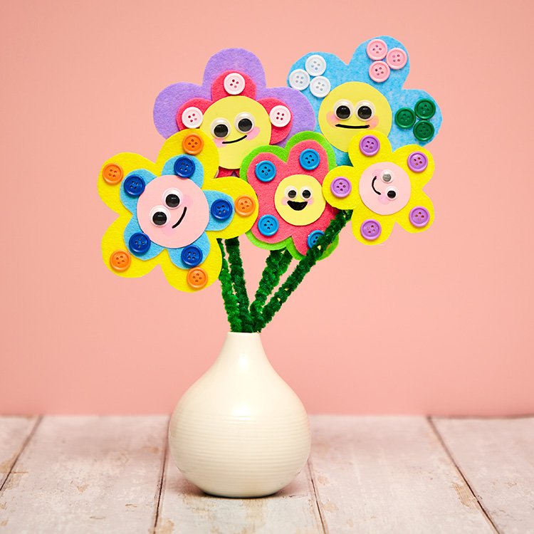 Felt Flower Bouquet