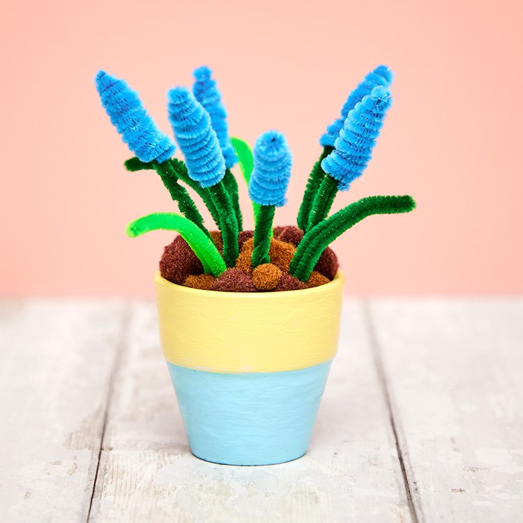 Pipe Cleaner Hyacinths