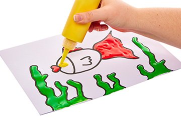 Squeegee Painting Fish