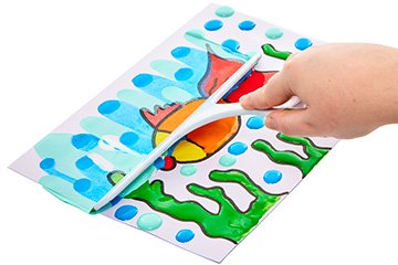 Squeegee Painting Fish