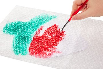 Bubble Wrap Printed Strawberry