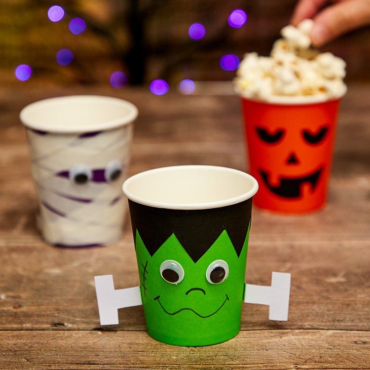 Halloween Paper Cups