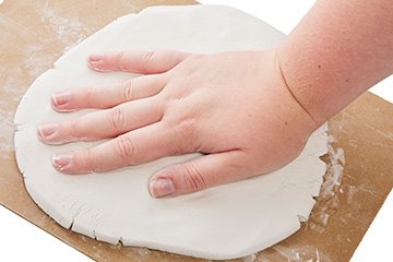 Handprint Clay Ghosts