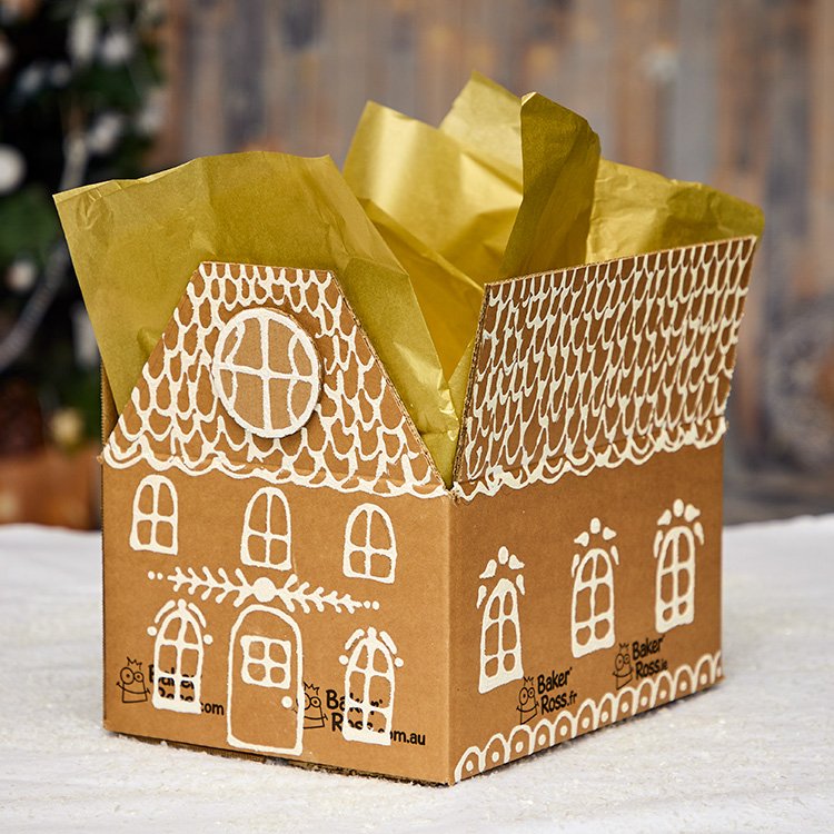 Gingerbread House Gift Box