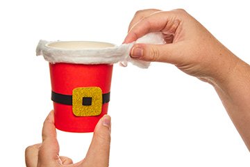 Paper Cup Christmas Party Favours