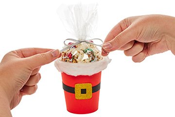 Paper Cup Christmas Party Favours