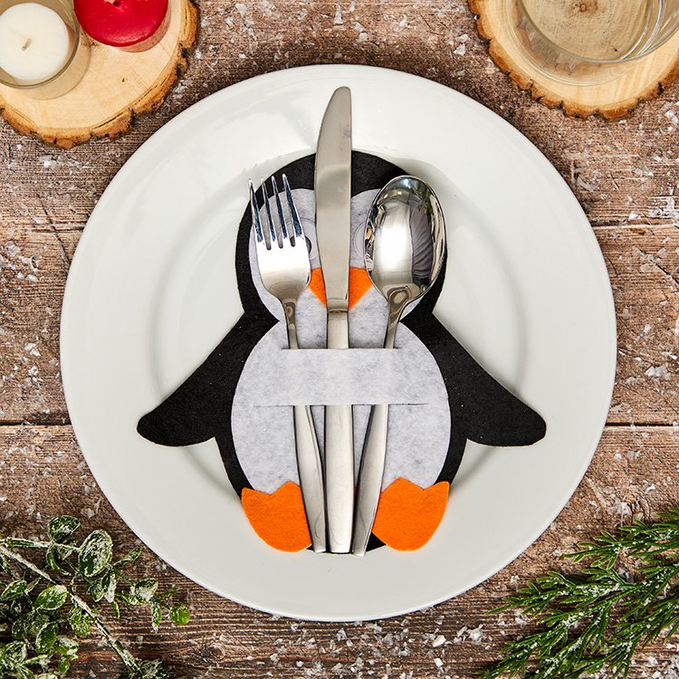 Penguin Cutlery Holder