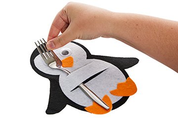 Penguin Cutlery Holder