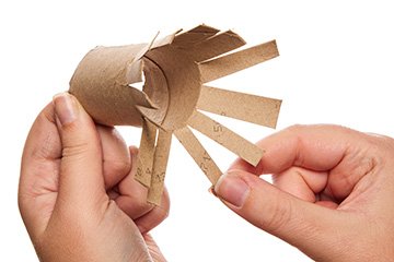 Cardboard Tube & Straw Printing Fireworks