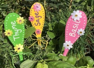 DIY Herb Spoon Markers: Garden Label Craft