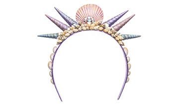 Mermaid Shell Tiara