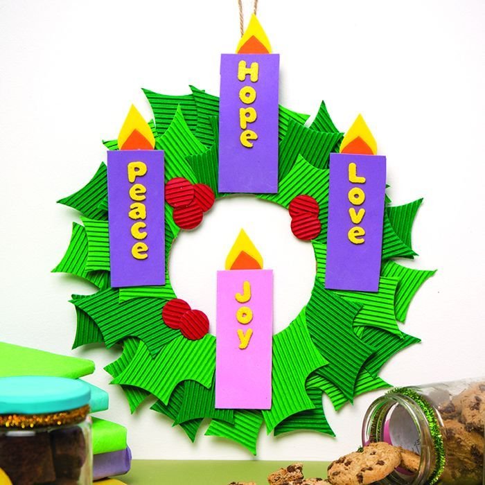 Hope & Love Advent Wreath