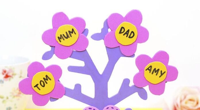 How to Make a DIY Family Tree Craft