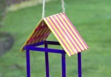DIY Pop Stick Birdhouse Feeder: Fun and Easy Craft