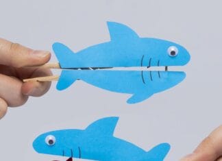 DIY Shark Peg Puppet: Fun Kids Craft Idea